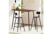 Artiss Bar Table and Stools Set Dining Desk Home Kitchen