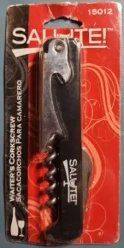 Salute Waiters Corkscrew New 15012 ..... Fast Shipping