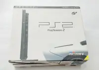 在飛比找露天拍賣優惠-索尼 日版原裝PS2游戲機 GT賽車4 限定版PS2主機