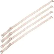 [OATIPHO] Adjustable Bra Straps 2 Pairs Elastic Shoulder Straps Anti-slip Design Comfortable for Women Decorative