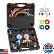 Orion Motor Tech 4 Way AC Diagnostic Manifold Gauge Set, Fits R134A R410A and