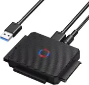 Adaptador SATA/IDE a USB 3.0, cable adaptador convertidor de disco duro. neuvo.