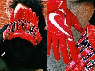 【日貨代購CITY】2018AW Supreme Nike Vapor Jet Football Glove 手套 現貨
