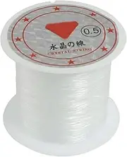 0.5mm 41Lbs Capacity Diameter Clear Nylon Fishing Line Cord Spool Deft and Professional Crystal Clear