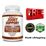Glucosamine Chondroitin MSM,Turmeric, Joint & Mobility Supplement，30 To 120 Caps