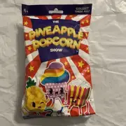 The Pineapple Popcorn Show Super Soft Poseable Plush Blind Bag New Sealed
