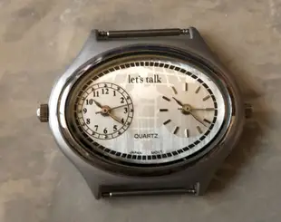 全新 AVON Let's talk 日本機芯雙時間設計造型時尚手錶~出國旅遊更方便~1800元~免郵