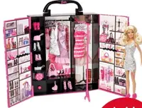 在飛比找樂天市場購物網優惠-芭比娃娃套裝大禮盒女孩公主婚紗兒童換裝玩具別墅城堡x4833