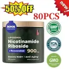 Nicotinamide Riboside+Resveratrol/ NAD+ Supplement 900mg Anti*Aging /free,shipp-