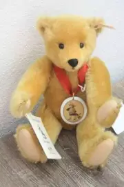 STEIFF "DELIGHTED" EAN 665363 BLOND MOHAIR-JOINTED BEAR-12" SPECIAL QVC EDITION