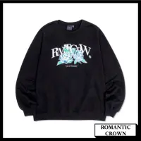 在飛比找蝦皮購物優惠-ROMANTIC CROWN BLUE ROSE CREWN