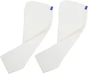 BESTYASH 2pcs Super Absorbent Microfiber Hair Drying Towel Cap Lightweight Quick Dry Hair Wrap for Travel Home Use Stylish Functional
