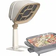 Desktop Range Hood, 3200 RPM Portable Cooker Hood, Mini BBQ Hot Pot Extractor, 6-Segment Height Angle Adjustment, Washable, for Home, Kitchen, Hot Pot, BBQ, Friend