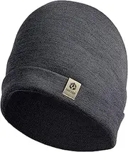[Bush Edge] 100% Merino Wool Cuff Beanie Hat