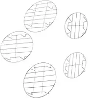 NAMOARLY 1Set Cooking Rack Steaming Cooling Rack Design for Baking Roasting and Steaming Easy to Clean and Store