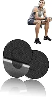 Honwor 25pcs Freestyle Adhesive Patches, Latex-Free, Waterproof, No Glue Center, Long-Lasting Fixation for Libre 2/3 Sensors, Black