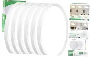 6PK 15.8 Inch LED Flush Mount Ceiling Light, 32W, 3480LM, White