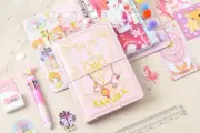 Kawaii Cardcaptor Sakura Stationery Set Journal Planner 6-Hole Ring Binder Diary