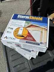 Storm Shield 16' Foot Weather Resistant Garage Door Threshold Plate Kit