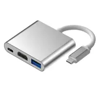 在飛比找露天拍賣優惠-USB3.1 Type-C公 轉 HDMI母+USB+PD 