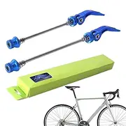 Bike Quick Release Skewers - Quick Release Bicycles Axle Wheel Skewer Set - Aluminum Alloy Clip Hub Parts for Road Mountain Bike