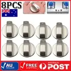 8x Alloy Home Kitchen Gas Stove Knobs Cooker Oven Cooktop Metal Switch ContrKP