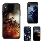 For iPhone XS 11 12 13 14 15 16 Pro Max sniper army awesome gun Hard Black Cover