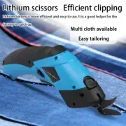 Cordless Scissors for Sewing Cutting Fabrics Crafting Cardboard Electric Shears