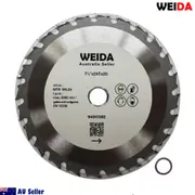 2x 185mm 24t Wood Circular Saw Blade Cutting Disc 7-1/4” Bore 20/16mm 2.2mm Kerf