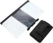 Phone Screen Magnifier Phone Prop Stand Portable Phone Holder Smartphone Stand Mobile Stand Plastic Phone Stand Desktop Phone Stand Holder Cellphone Stand Black Acrylic