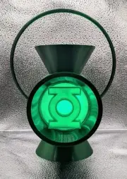 Power Battery Inspired By Green Lantern Prop Replica 3D Print Remote/Ring Incl