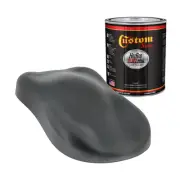 Hot Rod Flatz Charcoal Gray Firemist Urethane Auto Flat Car Paint, Quart Only