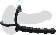 Anal Plug With Penis Ring,Anal Beads With Cock Ring,Anal Sex Toys,Anal Toys For Men,Women And Beginners,Sex Toy For Vagina,Anal Training For Anal Trainer,Anal Butt For Couples,G Spot Plug Toy