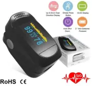 Pulse Oximeter Blood Oxygen Saturation SpO2 Meter Finger PR Monitor Fingertip