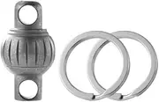[Generic] Keychain, Detachable Keyring,Swivel Key Chain Rings Accessories for Car