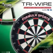 Formula Sports Triwire Bristle Dartboard Triangular Tri Wire Dart Board