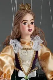 Princess Jane - Handmade Czech Marionette Puppet