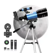 Telescope for Kids Adults Astronomy Beginners 70mm Telescopes Travel Scope