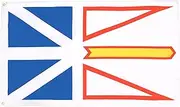 Newfoundland and Labrador Flag 3' x 5' - Canada - Canadian region of Newfoundland and Labrador flags 90 x 150 cm - Banner 3x5 ft - AZ FLAG