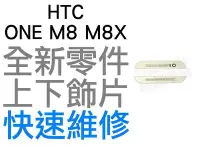 在飛比找Yahoo!奇摩拍賣優惠-HTC ONE M8 M8X 上下飾片 貼片 聽筒網 麥克風