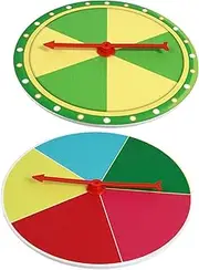 TOBBOMEY Board Games for Adults Mini Turntable Random Pointer Props for Ktv Parties