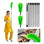 10Ft Extendable Gutter Cleaning Tools from Ground for Removing Leaf Debris