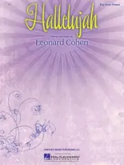 Hallelujah Song by Leonard Cohen for Big-Note Piano Easy Sheet Music Hal Leonard