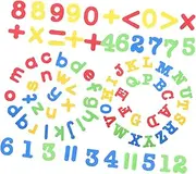 OFFSCH 1 Alphabet and Stickers for Uppercase Lowercase Numbers Symbols Fridge Decor for Early Education and Creative Learning