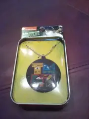 Teenage Mutant Ninja Turtles TMNT necklace nickelodeon WITH TIN case box NEW