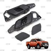 For Ford Mazda BT-50 Ranger 2012 - 21 Pair Black Lever Interior Door Handle