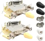 NULYLU 1 Set Guitar Switch Cap Guitar Toggle Switch Metal Pickup Selector Toggle Electric Guitar Accessories Electric Guitar Switch Electric Guitar Parts Guitar Toggle Parts