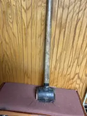 Vintage Wooden Circus Carnival Mallet Hammer Sledge Hammer NOS