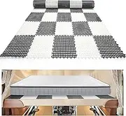 83" L x 59" W Plastic Mattress Underlay Queen Size RV Under Mattress Pad Modular Interlocking Ventilation for RV Boat Camper