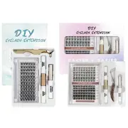 72 pcs /108 pcs Lash Clusters DIY Eyelash Extensions Kit Applicator Tool